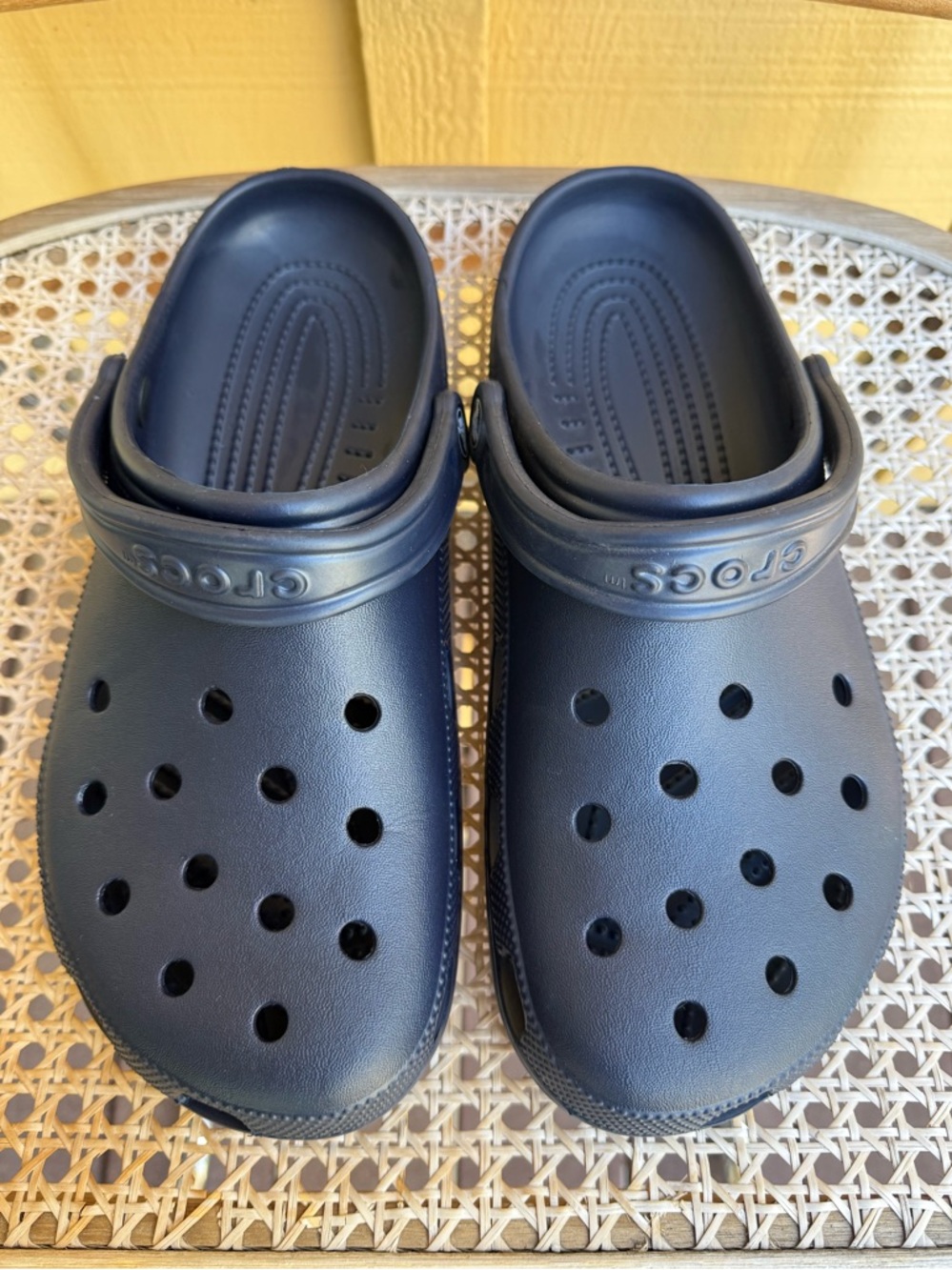 Crocs Classic Clogs Navy Blue Men’s size 11 Women’s size 13